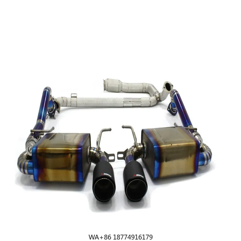 

Xfastcar Louder Exhaust Sound Exhaust System for 718 GT4 4.0L With Titanium Alloy