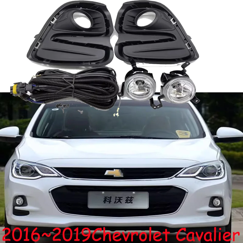 

car accessories bupmer head light for Chevrolet Cavalier fog lamp LED headlight 2016~2019y for Chevrolet Cavalier headlamp