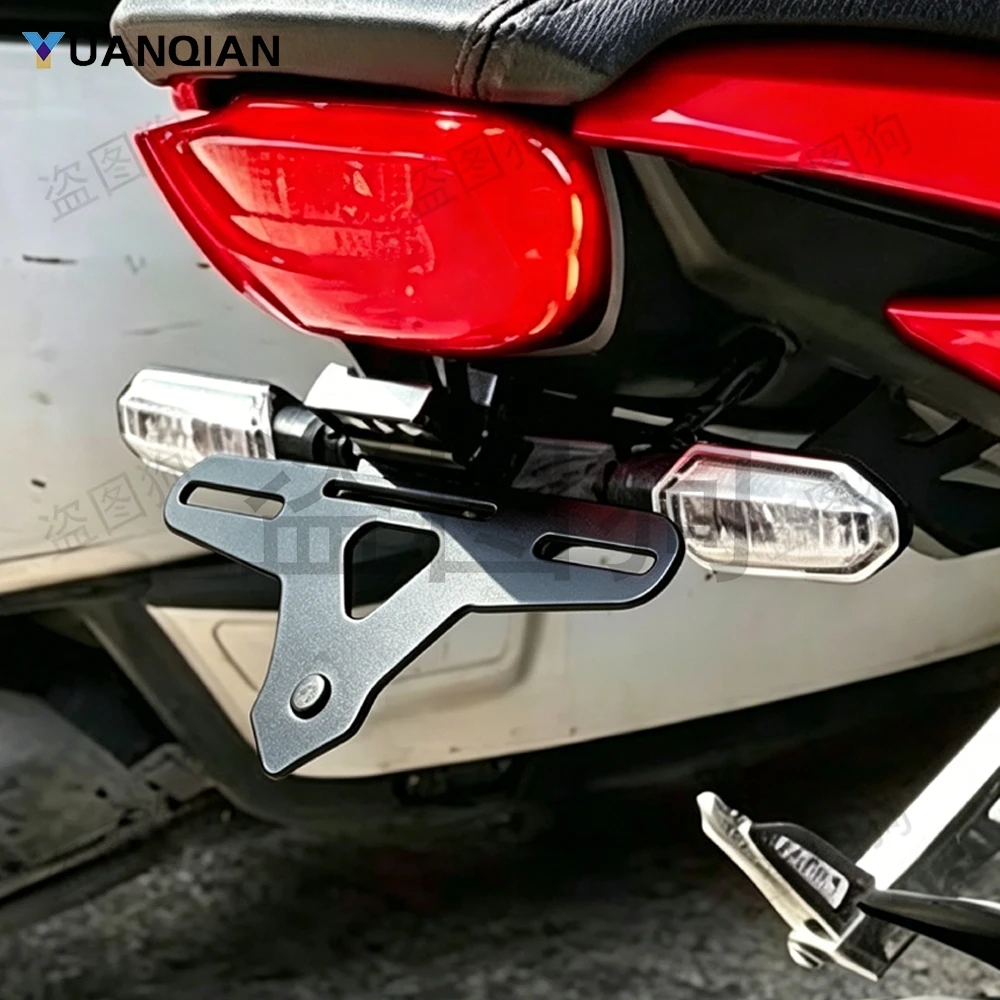 For Honda CB650R CBR650R License Plate Holder Bracket Rear Short Tail Tidy Fender Eliminator kit CB1000 CB 1000 Hornet 1000 SP