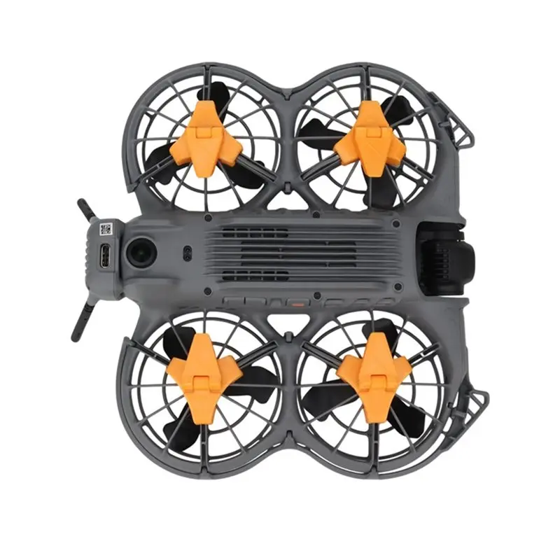 DT98 Foldable Landing Gear for DJI NEO 2 Protective Bracket Height-Adjustable Tripod Scratch Resistant Orange