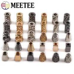 50/100 pz fibbia in metallo fermacorda fermacavo vestiti scarpe regolare chiusura corde fibbie terminali bottone corda antiscivolo accessori fai da te