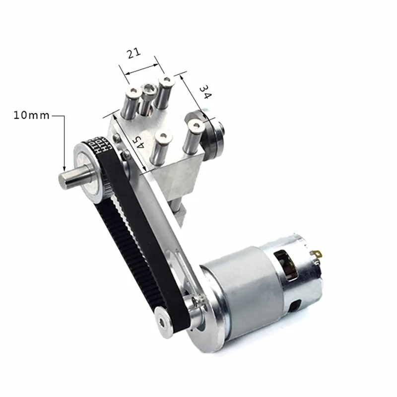 

T60 Подъемный стол Пила Шпиндель Микро Подъемный стол Пила Подшипник Сиденье Diy Режущая пила Комплект регулировки глубины с двигателем DC775/895
