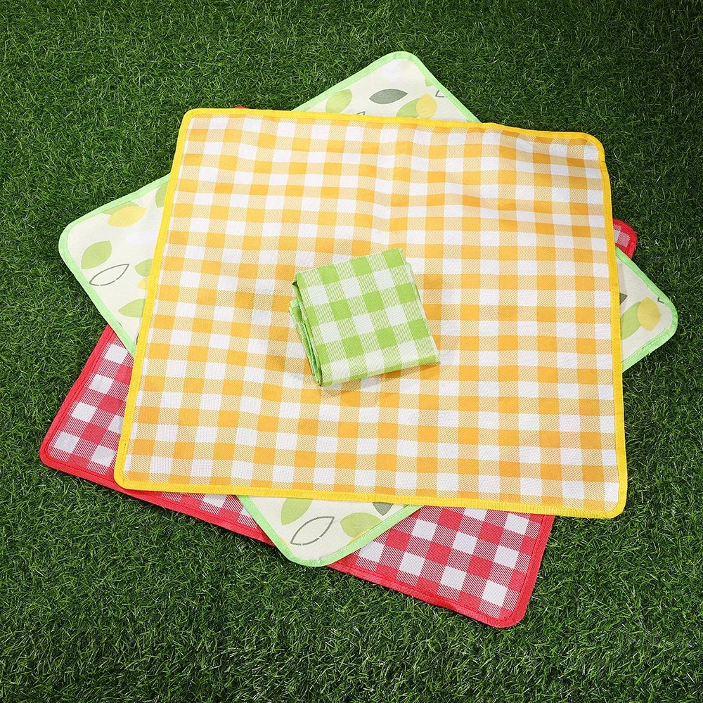 

Portable Seat Cushion Waterproof Oxford Cloth Beach Mat Outdoor Camping Lawn Picnic Mat Music Festival Foldable Seat Pad