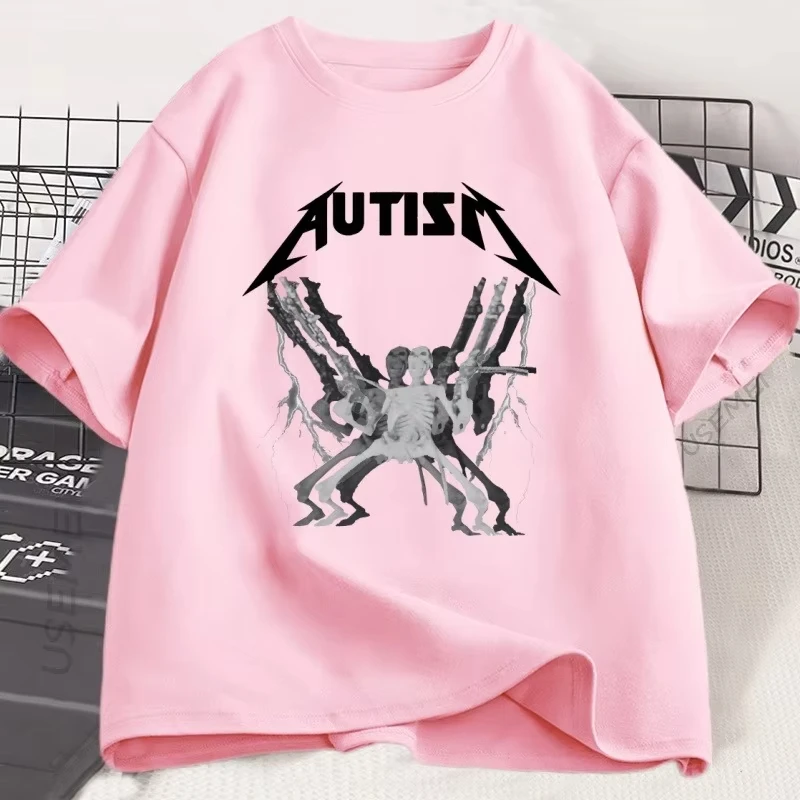 The Latest Men's Pure Cotton T-shirt for 2025, Comfortable, Breathable, High-quality for Autism, Beach Travel, Party, Instagram
