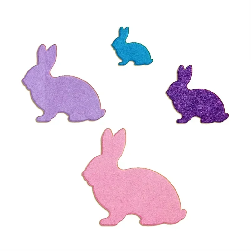 Four Specifications Cartoon Herbivore,Little Rabbit,Plastic Molds,Cake Fondant Tools,Cookie Sushi and Fruits Cutters