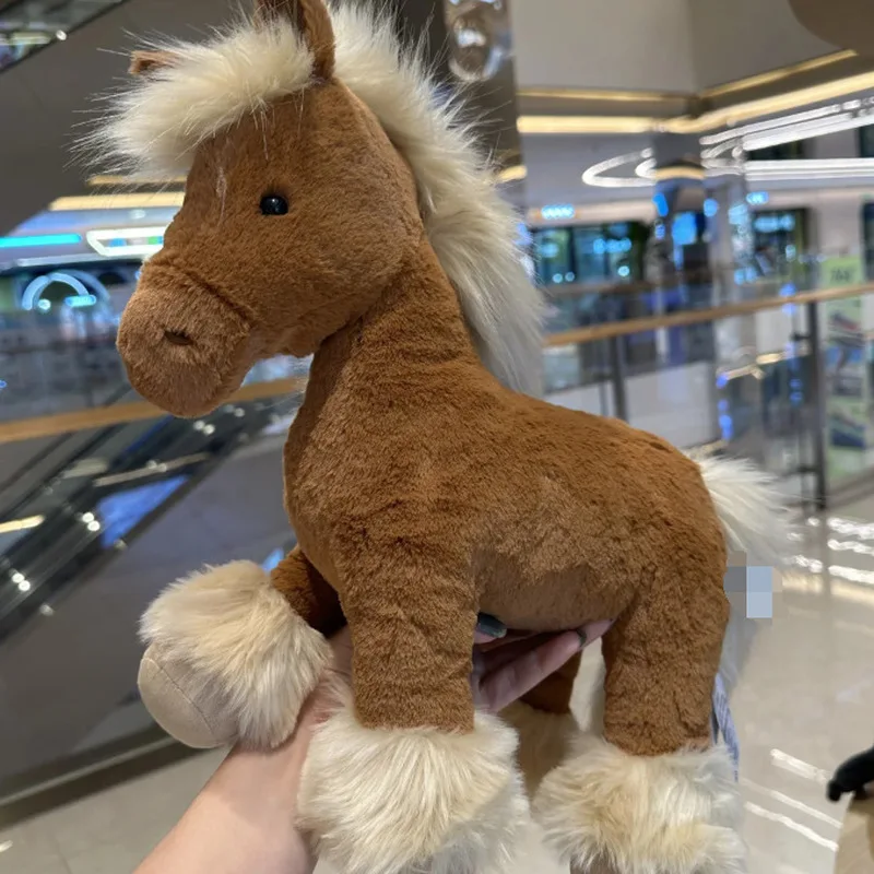 

New Freya's Foal Plush Toy Cute Pony Stuffed Animal Doll Soft Horse Plushie for Kids Holiday Birthday Gift