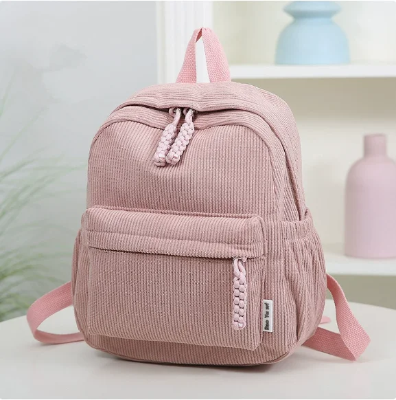 Personalisierter Kinderrucksack mit Namen, Individuelle Rucksäcke als Geschenk, Kleinkind-Büchertasche, Cord-Rucksack für Kinder, Geschenke zum Schulanfang