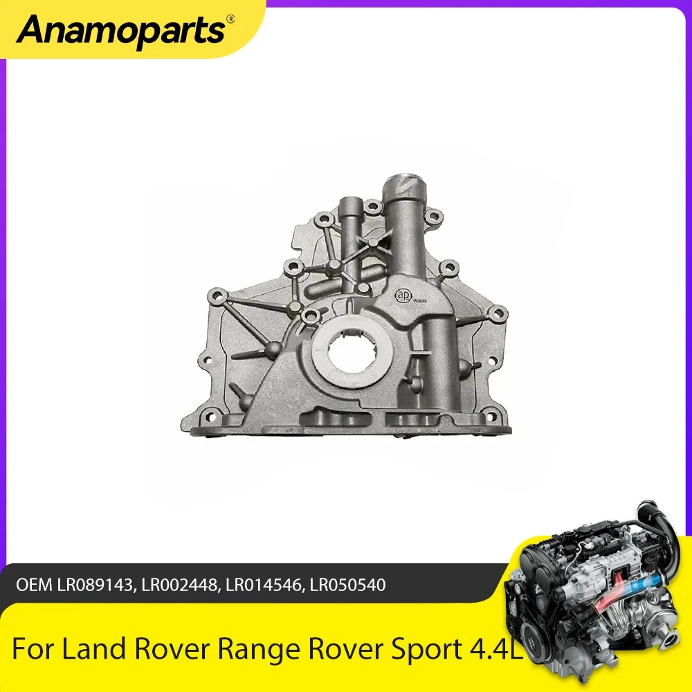 Engine Parts Oil Pump Fit 4.4L V8 Diesel For Land Rover Range Rover Sport L322 L405 L494 4.4L 448DT Vogue OEM LR089143 2010-2024