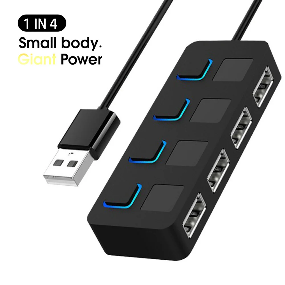 컴퓨터용 USB 2.0 허브, USB 분배기, USB 확장기, Win95, OSR2, 98SE, Me, 2000, XP, VISTA, win7, 8/10, 4 포트