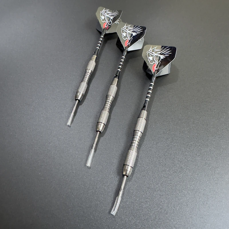 

3pcs/Set Metal High-grade Imitation Tungsten Steel Needle Darts 20g Professional Competition Training Black Aluminum Rod Plastic