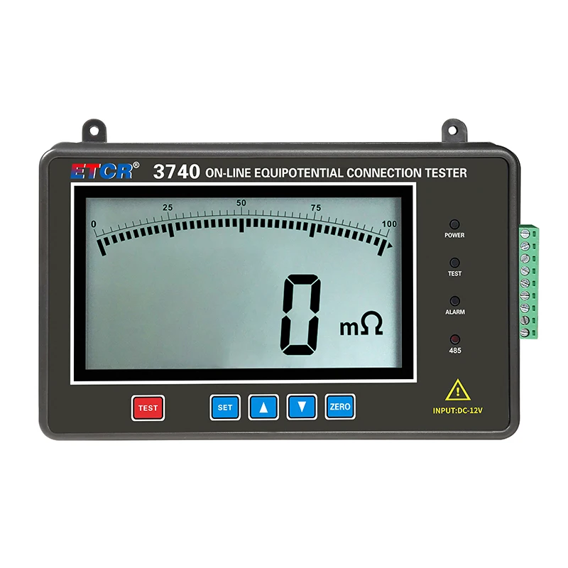 

ETCR3740 Remotely Monitorable Equipotential Connection Resistance On-line Tester for DC Resistance and Contact Resistance