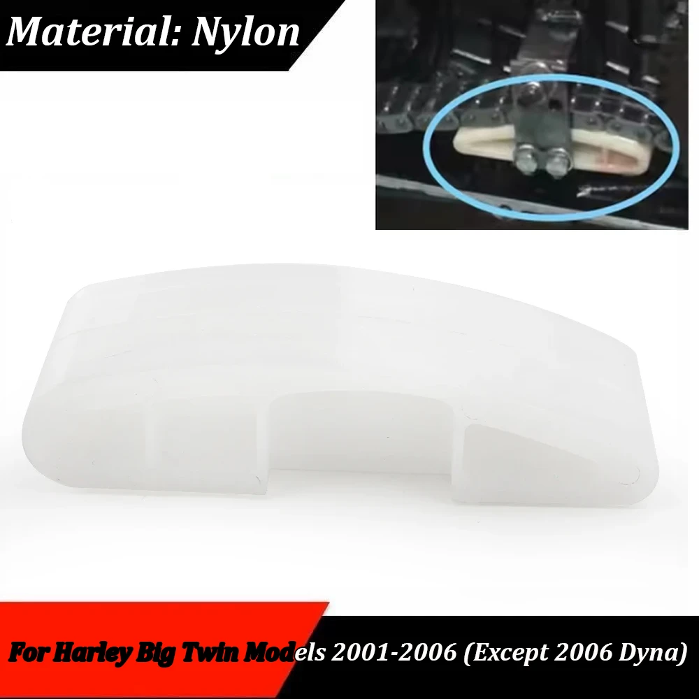 

For Harley Road King Road Electra Glide Dyna Softail Fatboy FLST FLHT FXD 2001-2005 2006 Motorcycle Primary Chain Adjuster Shoe