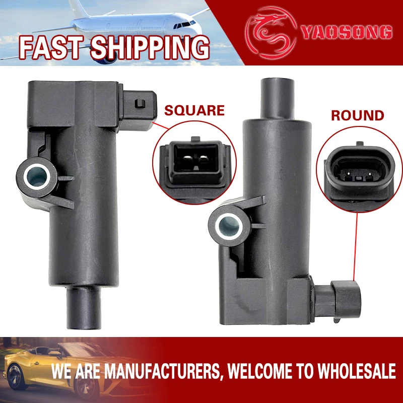 Motorcycle Ignition Coil For Delphi 28198992 / 28119953 0800-178000 Ignition Coil Plug For Hisun Massimo 500CC 700CC QJ300-12