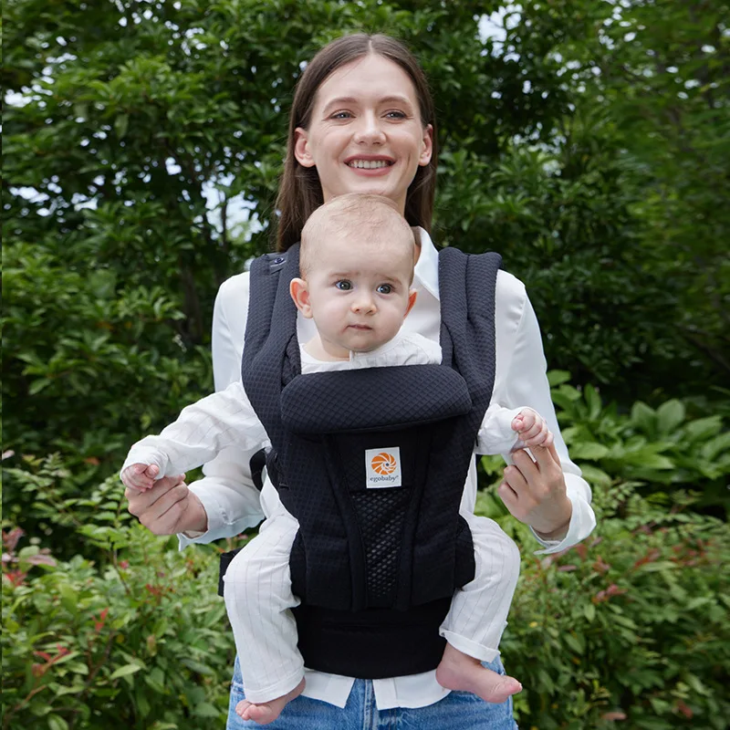 

Эргономичная детская переноска-кенгуру Breeze 360, все позиции, слинг-слинг, крутой сетчатый хлопковый рюкзак, От 0 до 36 месяцев Egobaby