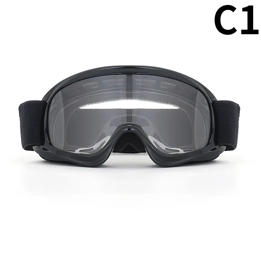 Kids Outdoor Cycling Goggles Windproof Dust-Proof Motorcycle Off-Road Skiing Glasses Protective Eyewear for Children