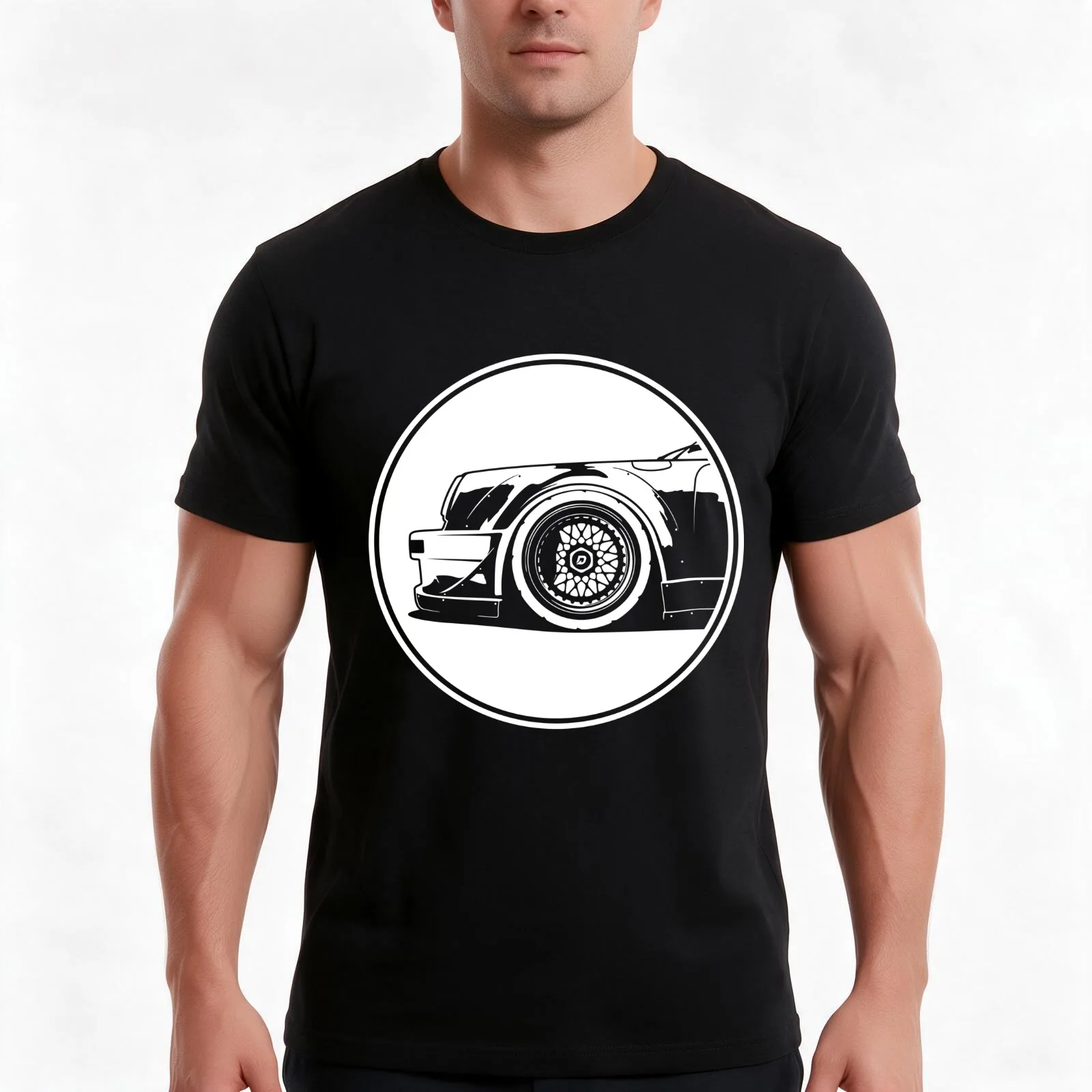 RWB detail T-Shirt, Summer Casual Cotton Tee, Oversized Streetwear Tops, Vintage Graphic Print, Loose Fit Short Sleeve
