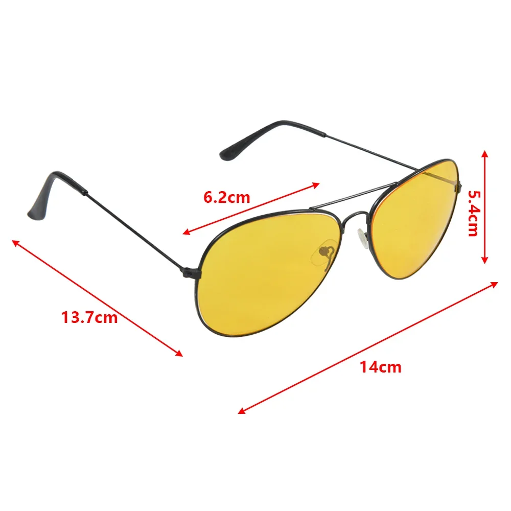 Anti-glare Polarizer Sunglasses  Copper Alloy Car Drivers Night Vision Goggles Polarized Driving Glasses Auto  Sunglasses