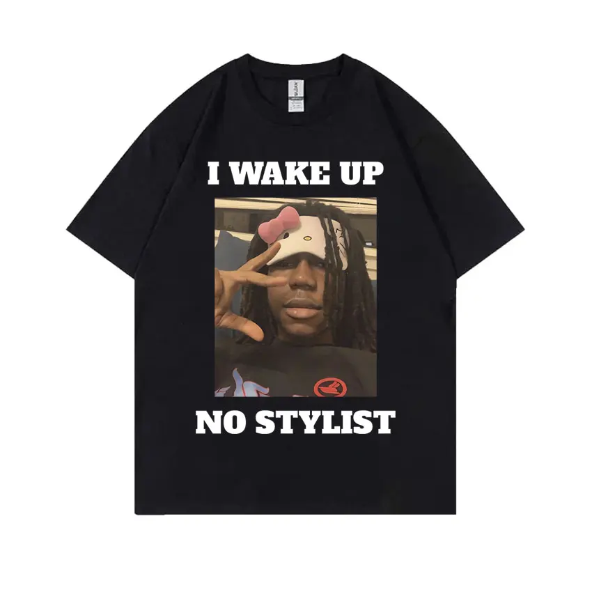 Rapper Destroy Lonely Alyx Print Tshirt Mens Oversized Cotton Short Sleeve Tees Men Hip Hop Rap Style T-shirt Man Street T Shirt