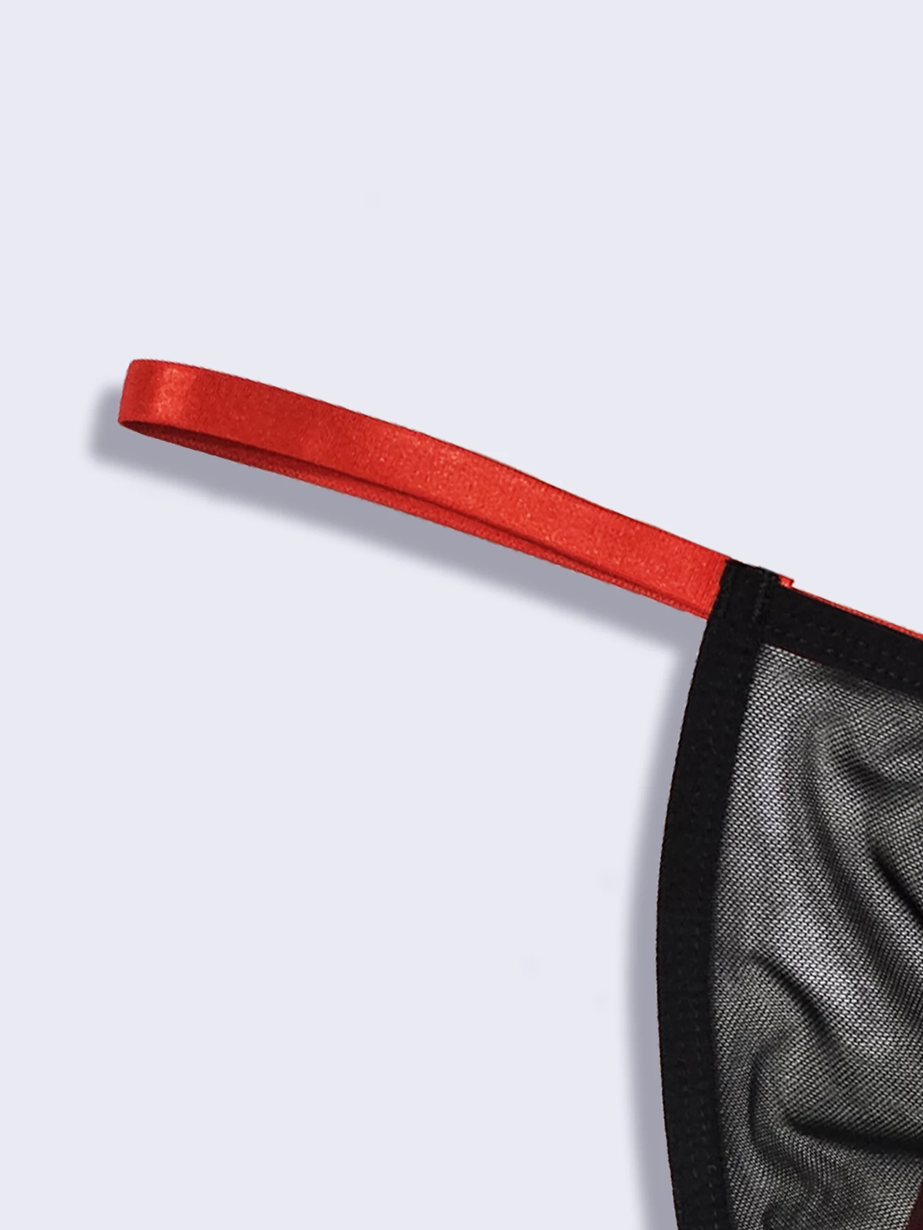 ثونغ شبكي مثير منخفض الخصر يسمح بمرور الهواء للرجال ملابس داخلية مريحة تسمح بمرور الهواء #4