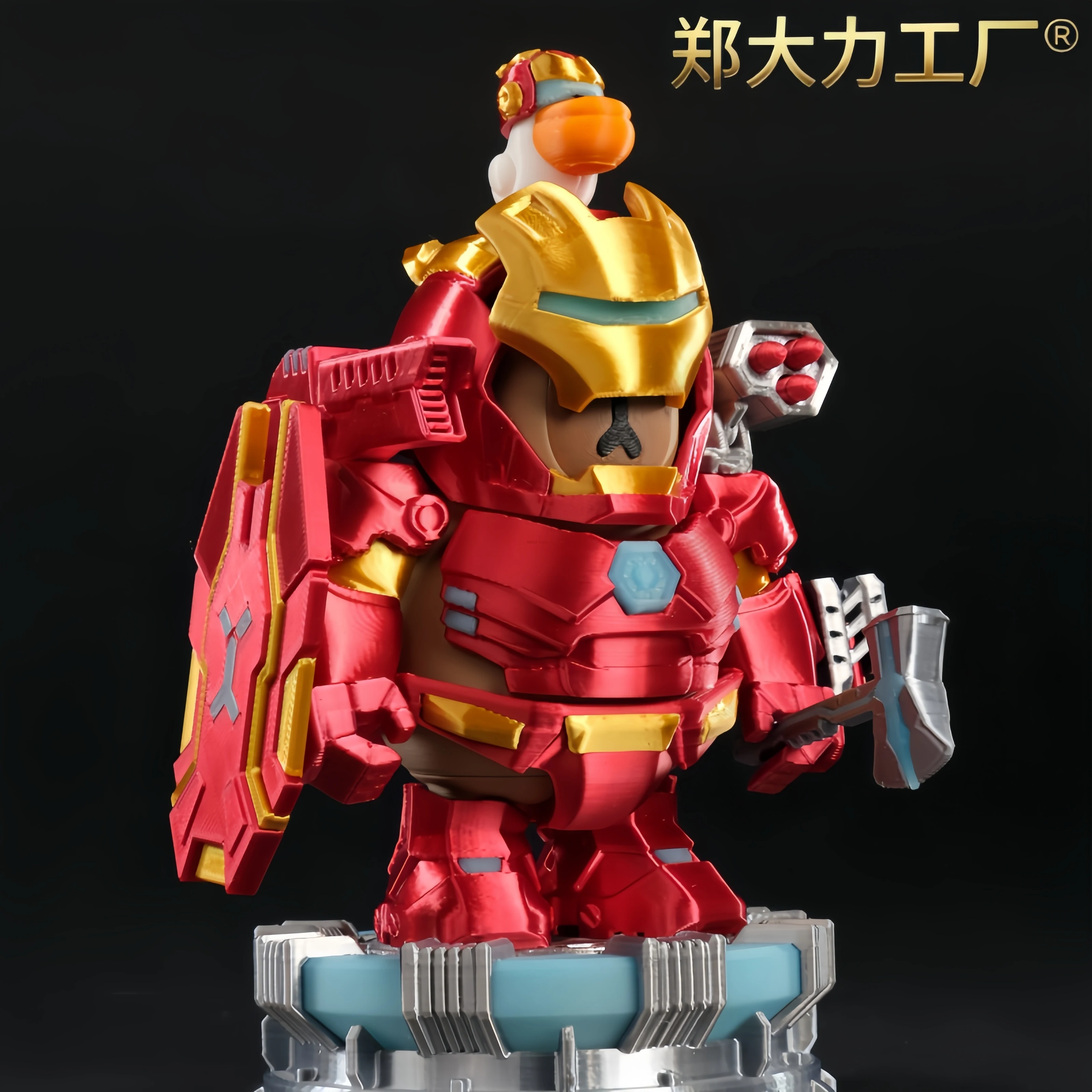 Kapibara Iron Man Mecha Figure - огляд і ціна Model Kit Armored Core