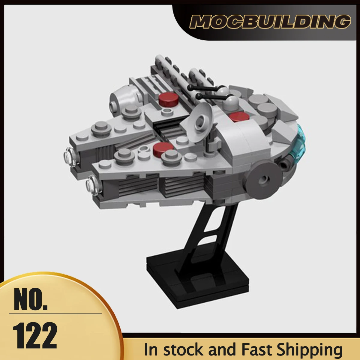 

MOC Space Movie Series Mini Starfighters Model Building Blocks Creative Warship Toys DIY Assembly Bricks Collection Display Gift