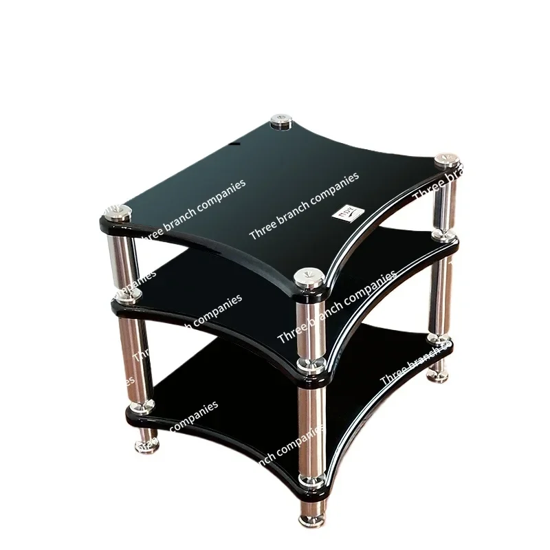 Piano Paint Amplifier Rack Sound Cabinet Speaker Ball Machine Equipment Shelf Shock Absorber Tripod Rack Cabinet