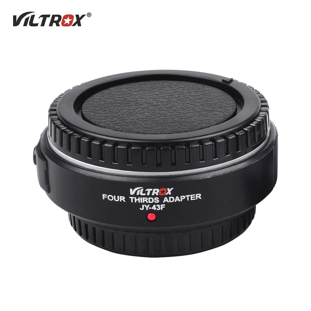 Viltrox JY-43F Auto M4/3 Lens to 4/3 Camera Adapter Mount for E-PL3 EP-3 E-PM1 E-M5 GF6 GH5 G3 SLR Camera Accessories