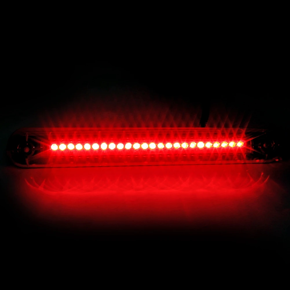 Universal Red 24 LED Car High Mount Third 3RD Brake Stop Tail Light Lamp 12V Car LED Brake Light 24 LED Brake Light