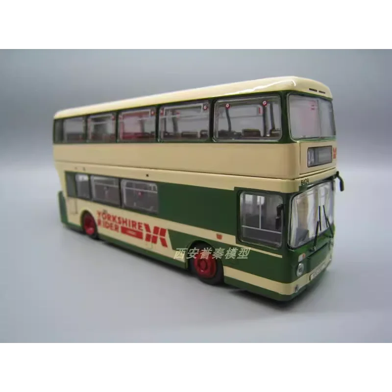 다이캐스트 BRITBUS 1/76 스케일 런던 더블 데크 합금 자동차 모델 소장 장난감 선물 기념품 디스플레이 장식품