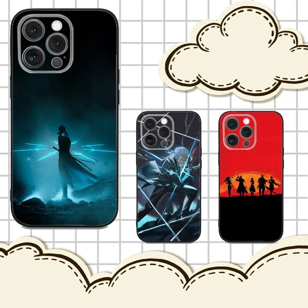

D-DMC 5 Vergil Dantes Phone Case For iPhone 16e,16,15,14,13,12,11,Pro,X,XS,Max,XR,Plus,Mini Soft Black Cover