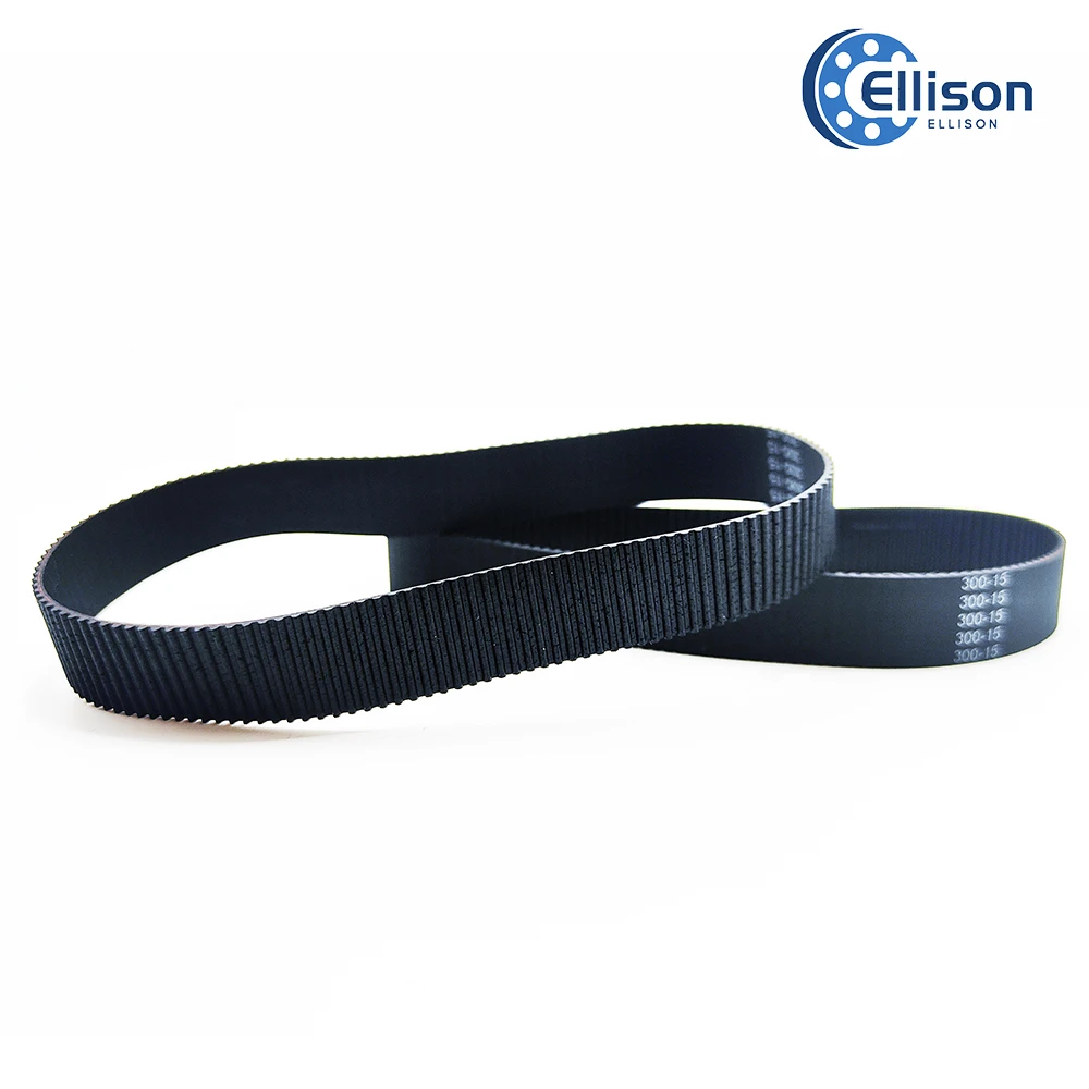 2GT2M rubber drive synchronous pulley closed-loop belt tooth pitch 2mm belt width 6mm belt length 752-1572mm