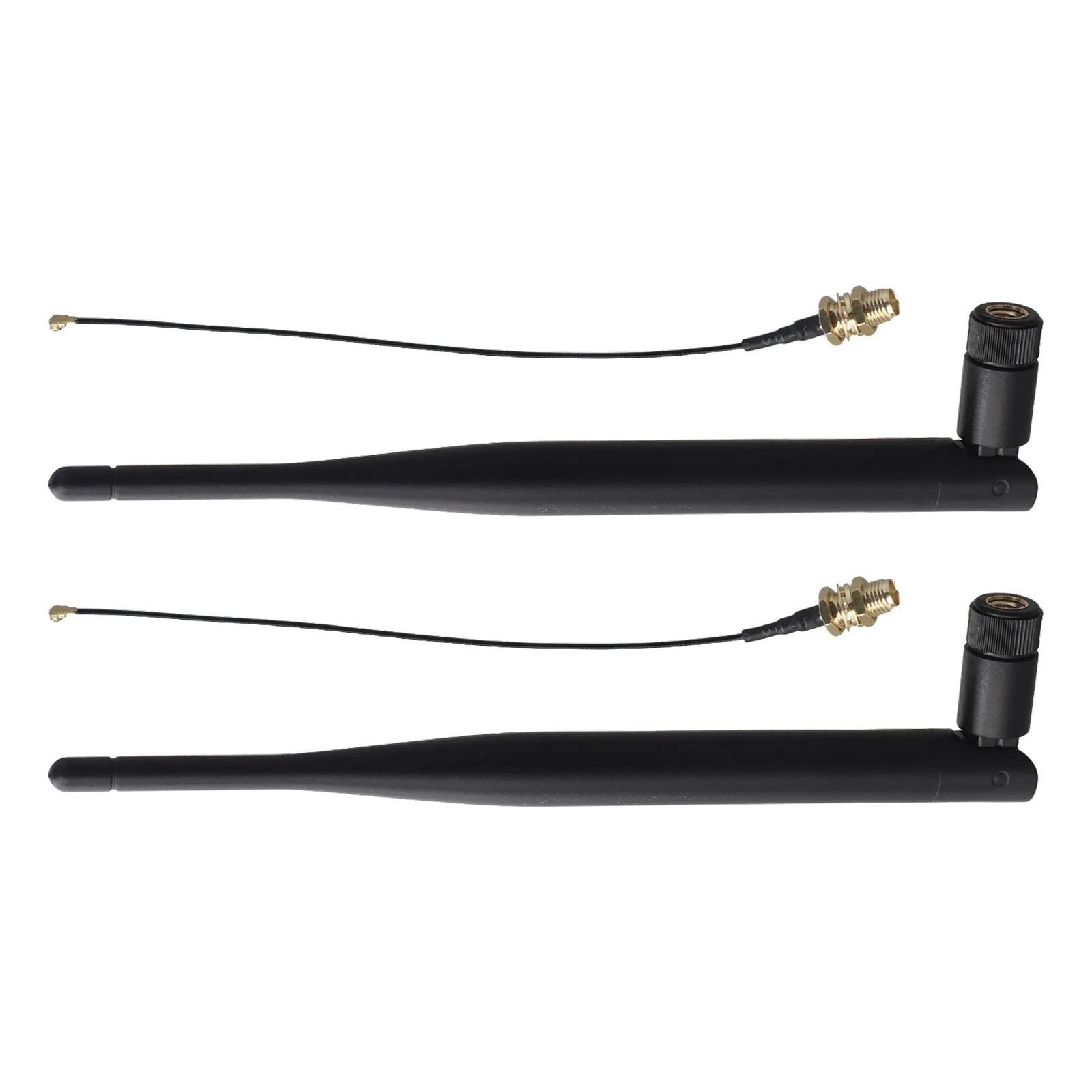 Connect Seamlessly Set of Two Indoor For LoRa Antennas Operating on Frequency of 915MHz With Easy Setup Cables
