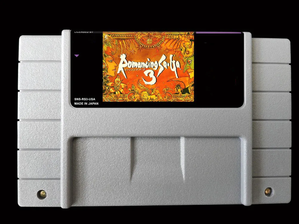 16Bit Games ** Romancing Saga 3 ( USA Version English translation!! )