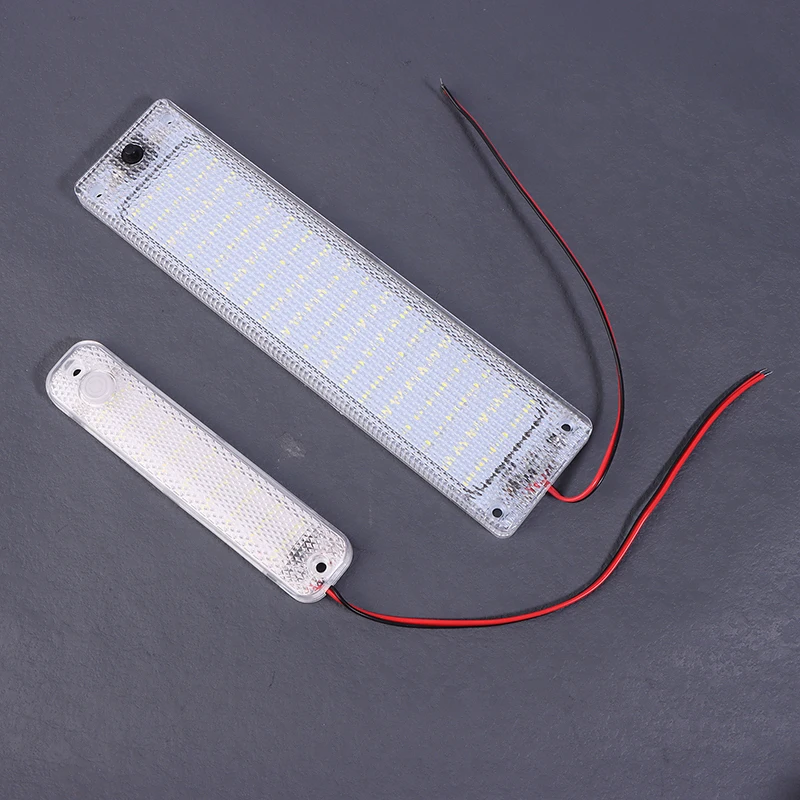 36/108 LED Interior Light Bar Strip 12V-85V with Switch for Car Camper Bus Motorhome Boat Roof Lighting - Energy Efficient Light