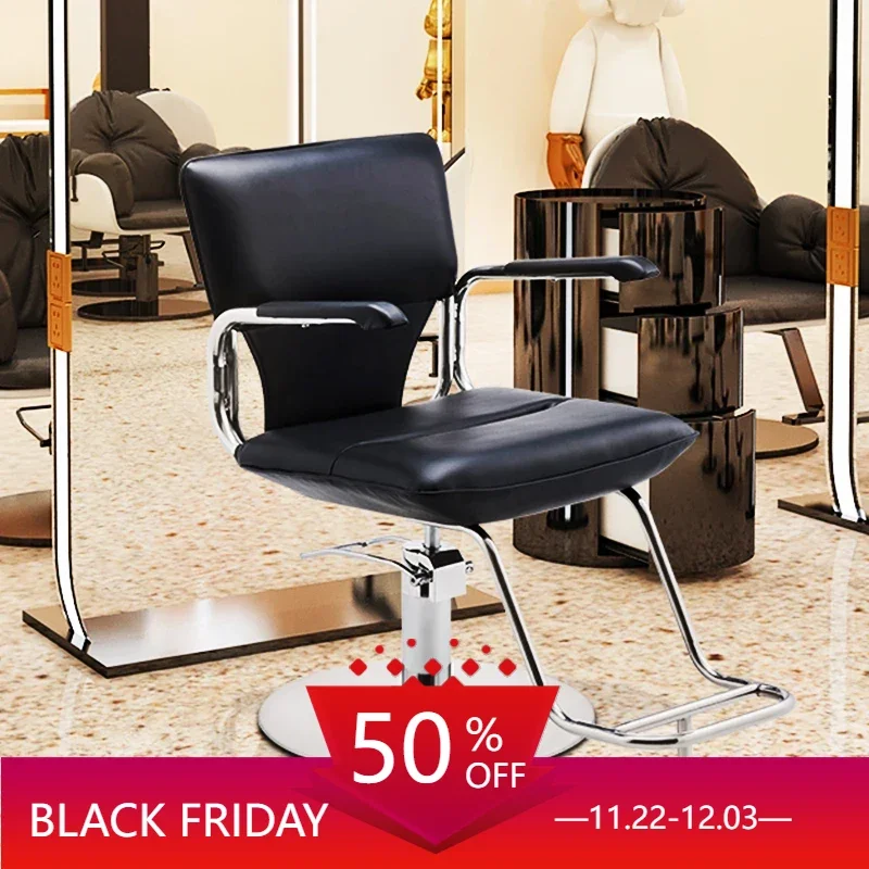 

Tattoo Barber Chair Professional Leather Footrest Stylist Swivel Chair Treatment Backrest Sillon Pedicura Furniture Salon LJ50BC