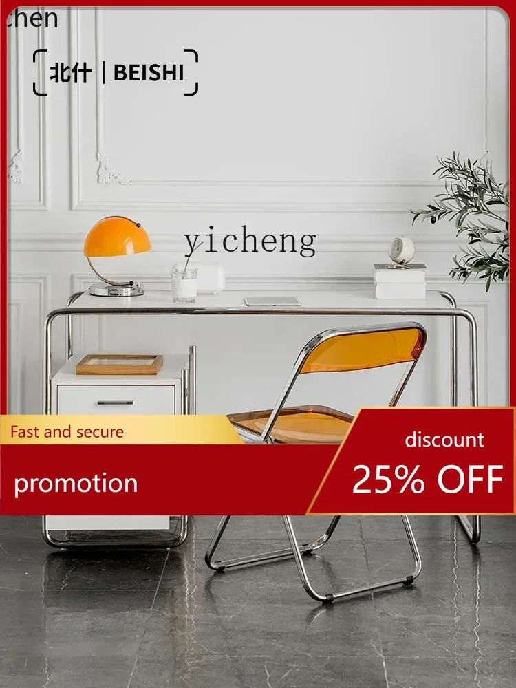 

YFY Средневековый стол с выдвижными ящиками, минималистичный офисный компьютерный стол, шкаф для хранения вещей