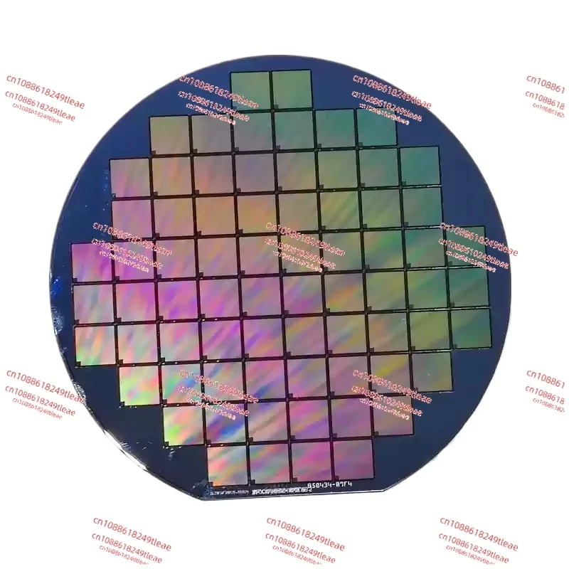 Silicon Wafer CPU Wafer Keychain Processor Memory Chip Drop Glue Decoration Intel AMD Research and Teaching