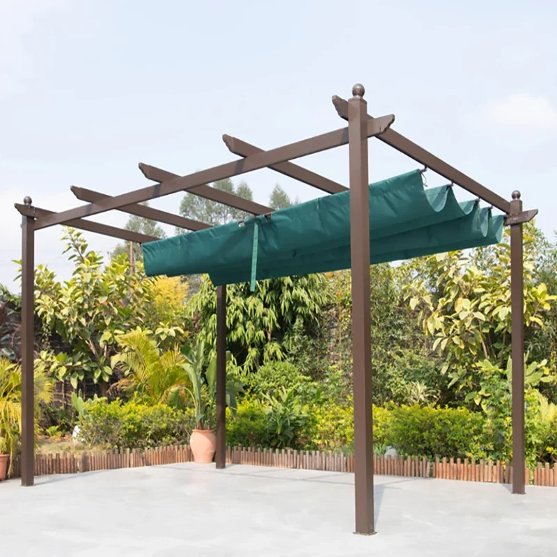 Gazebo de advertencia para Patio, jardín, Villa al aire libre, ocio Simple, moderno, pabellón