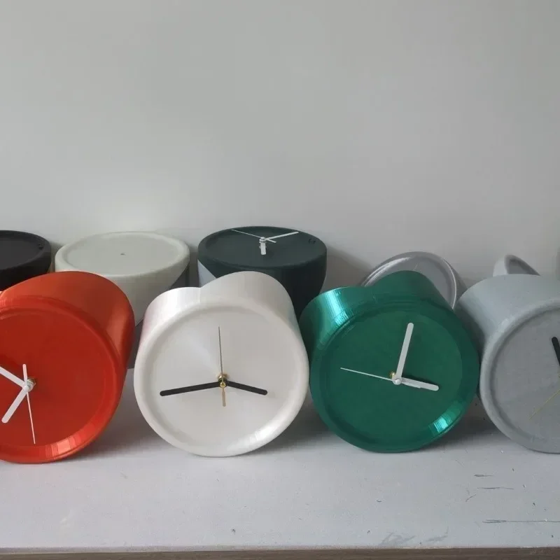 Living Room Silent Wall Clocks Simple Non-Ticking Punch-Free Corner Wall Clock Bedroom Technology Art Home Decoration JJ627