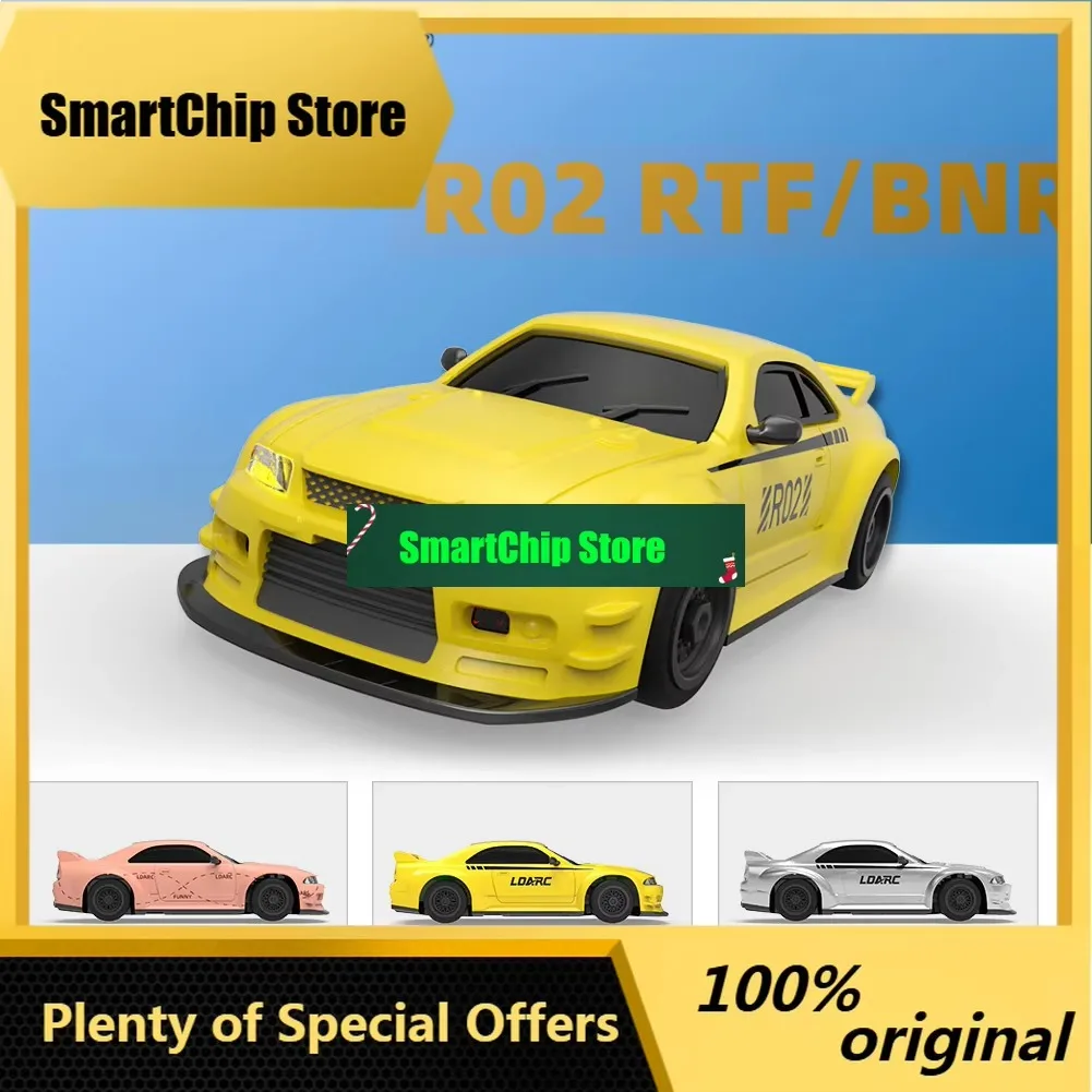 SmCpLDARC R02 Mini Rc Sports 1/64 Simulated Electric Remote Control Model Car Tabletop RTR 2.4G Adults Children'S Toys Gift