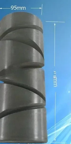 

High-speed Unwinding Machine Large Package 230280 Grooved Barrel Aluminum Alloy Grooved Barrel Spinning Machine Accessories