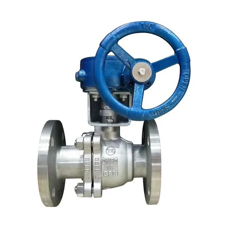 High Temperature ANSI/ DIN Stainless Steel Ball Valve SS304/SS316L Ball Valve API/ JIS Trunnion Ball Valve