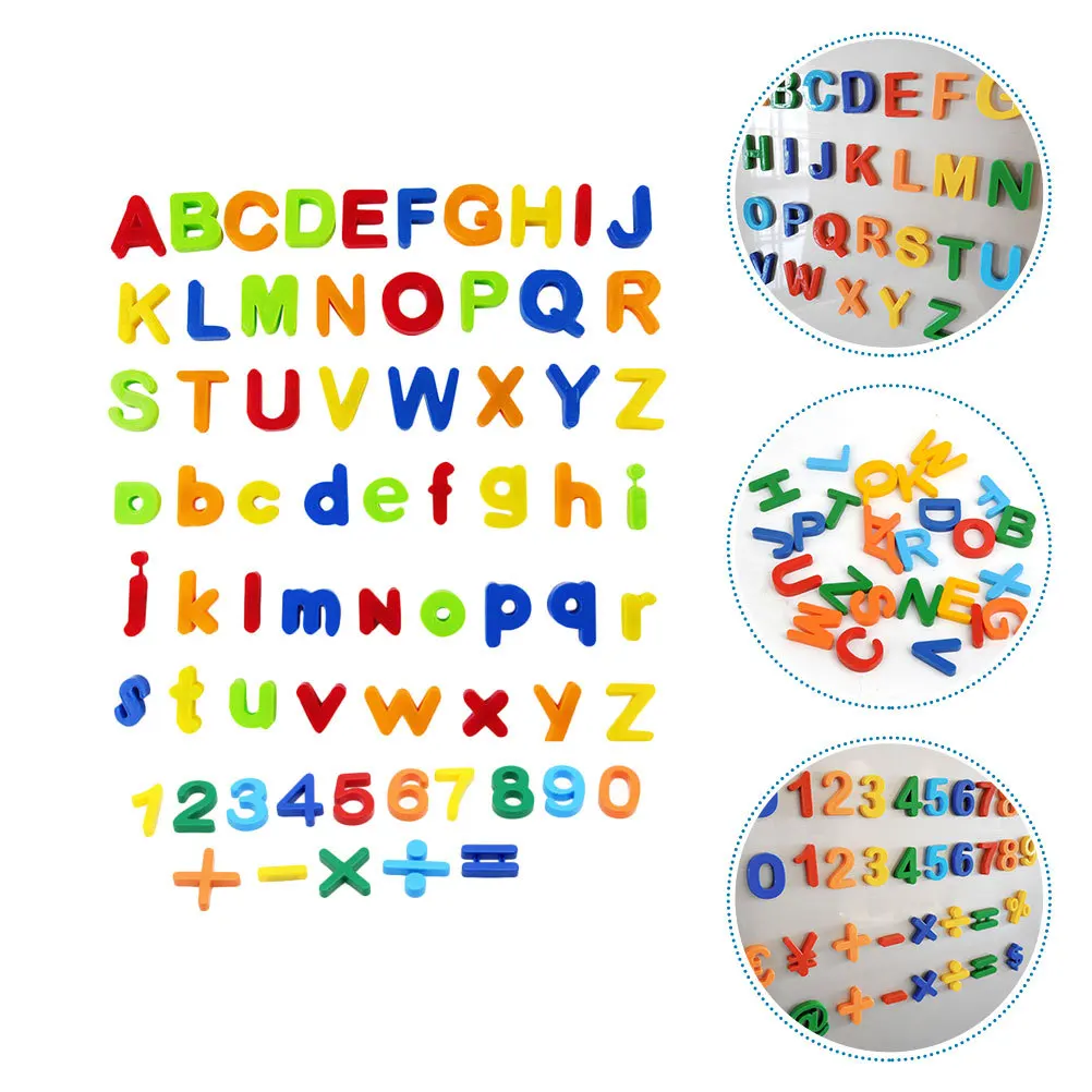 1 セット冷蔵庫マグネットアルファベット番号デカール絶妙な職人技ホーム暖かい雰囲気アルファベットマグネット番号デカール