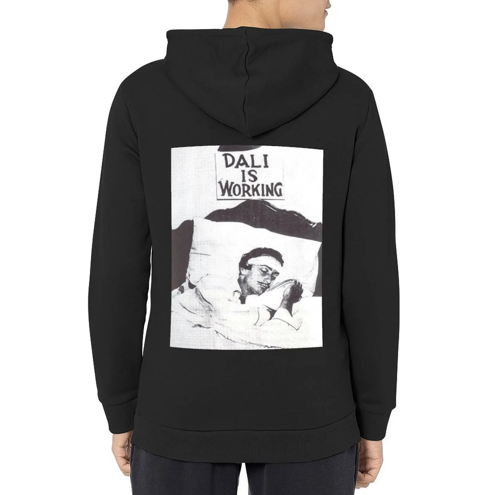 

Dali is Working / Sleeping Hoodie men wear men clothing korean clothes men's clothes men's hoodies