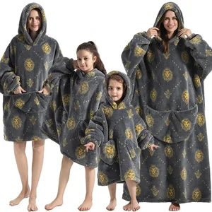 Peluş bir Aile Eşleştirme Kıyafetler, Hoodies ekstra uzun, Sherpa, TV Battaniye, çok güzel Dinozor Tişörtü, kolay aşınma beyaz Kış İlk 10 satış, avokado, kazak-no. 4