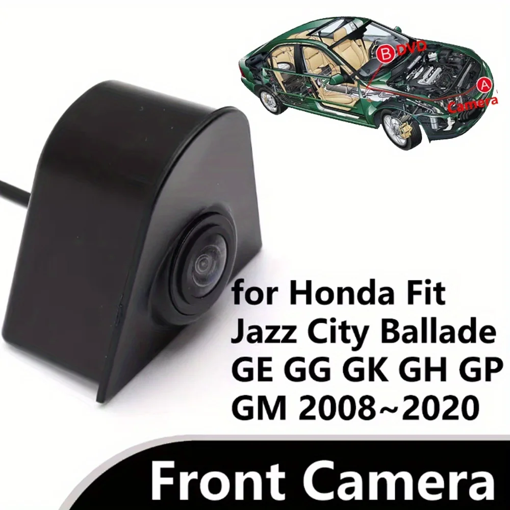 Front View Camera for Honda CRV URV Civic 11 Mk11 Odyssey Elysion FE FL RC Wide Angle Logo Embedded Suitable for Honda