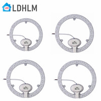 LED Ring PANEL Circle Light 12W 28W 24W 36W Cold White  AC220V-240V Round Ceiling Board The Circular Lamp Board Home lighting