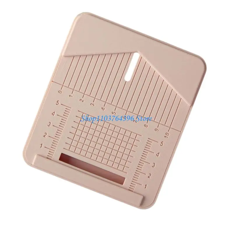 

Multipurpose Craft Tool Box With Guide Holes for Clean Drilling On Jewelry Making Materials and Art Supplies Use