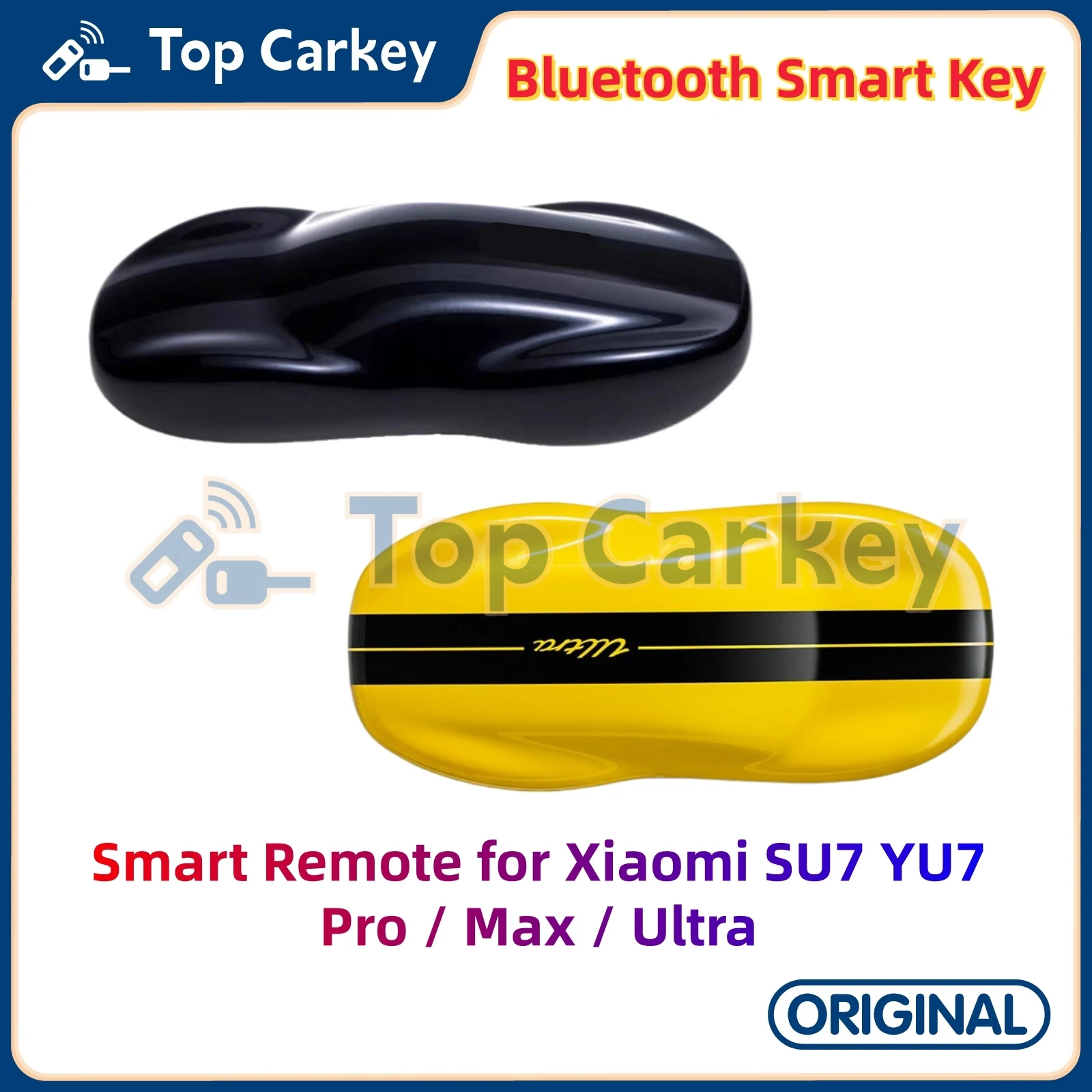 

TopCarkey Original Bluetooth Smart Remote Car Key for Xiaomi SU7 YU7 Pro Max Ultra with Protective Cover