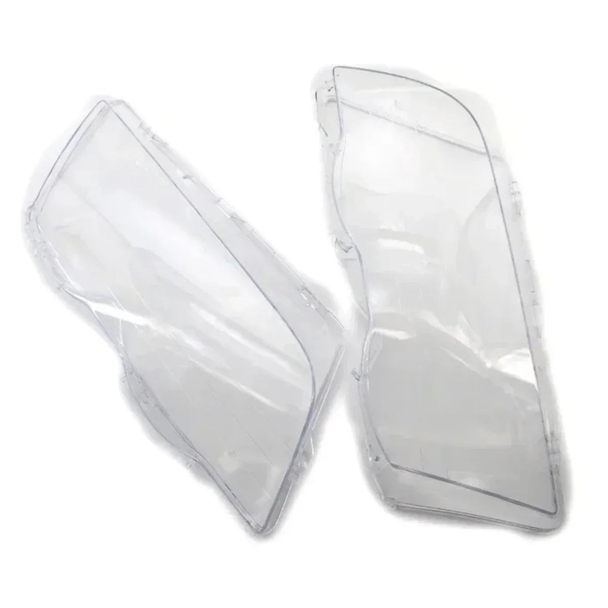 Pair Car Headlight Cover For BMW E46 4 Door 3-Series 1998 1999 2000 2001 Lampshade Bright Shell Head Lamp Lens Covers image 6
